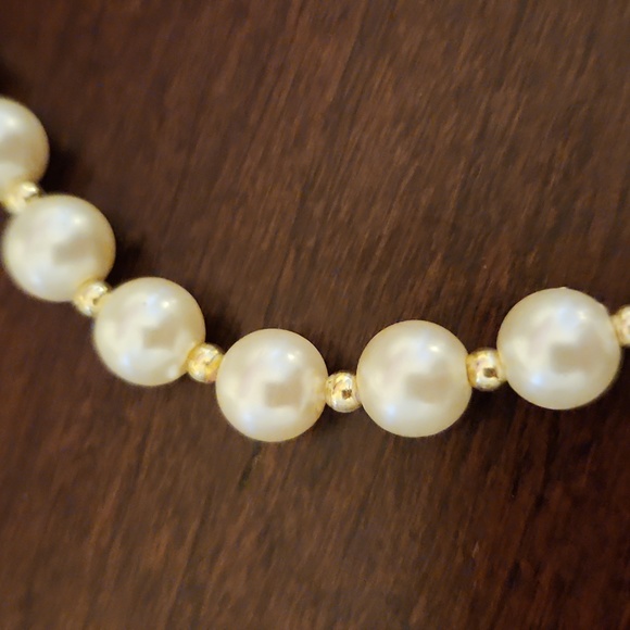 FAUX PEARL Necklace, 29" Long - Picture 2 of 5